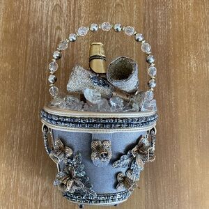 Mary Frances “Drinks for Two” purse. Used, great condition, storage bag missing